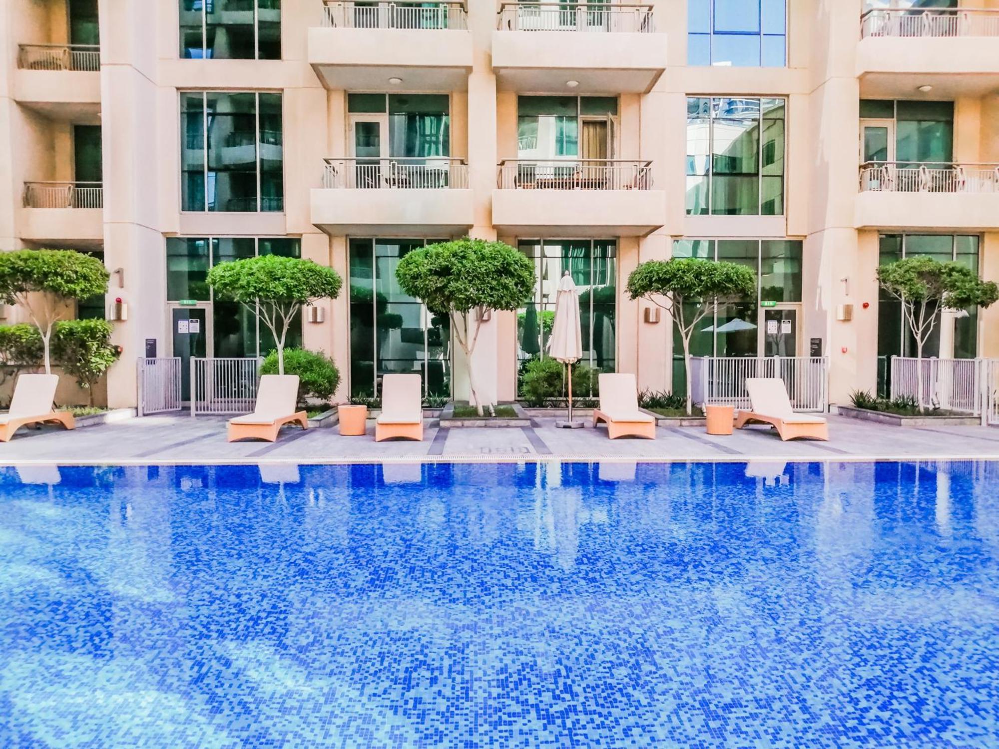 Nasma Luxury Stays - Boulevard Central Tower Dubai Bagian luar foto